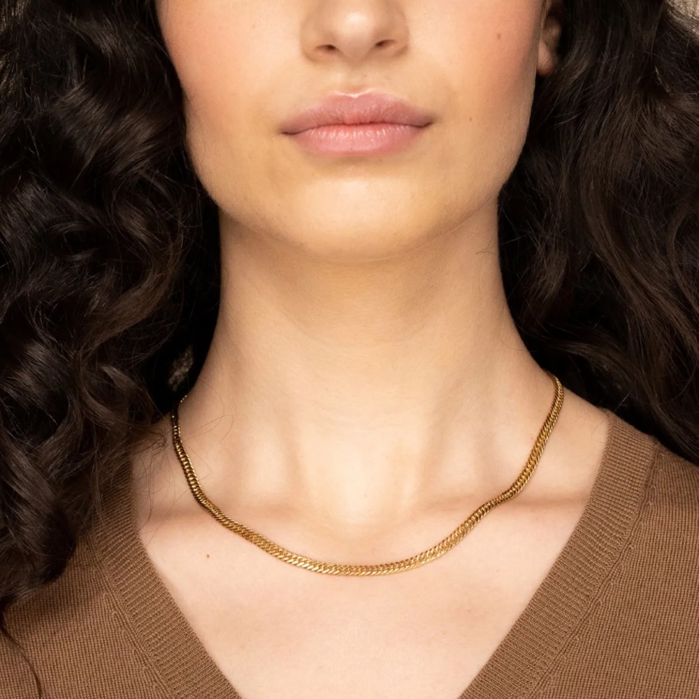 Mejuri Double Curb Chain Necklace